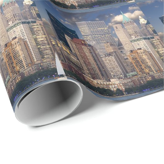 New York City Manhattan Cadeaupapier (Rol Hoek)