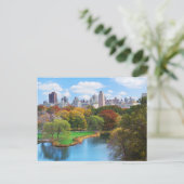 New York City Manhattan Central Park Panorama Briefkaart (Staand voorkant)