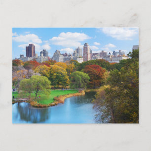 New York City Manhattan Central Park Panorama Briefkaart