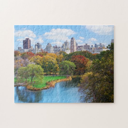 New York City Manhattan Central Park Panorama Legpuzzel (Horizontaal)