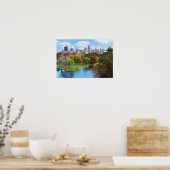 New York City Manhattan Central Park Panorama Poster (Keuken)