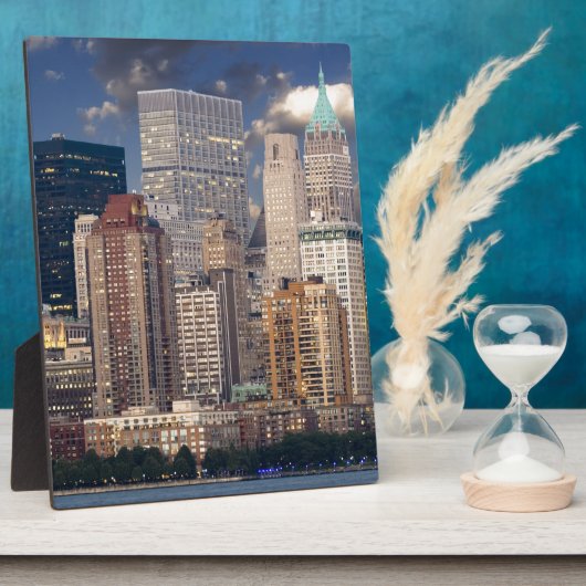 New York City Manhattan Fotoplaat (Zijkant)