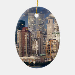 New York City Manhattan Keramisch Ornament