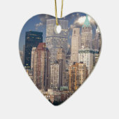 New York City Manhattan Keramisch Ornament (Links)