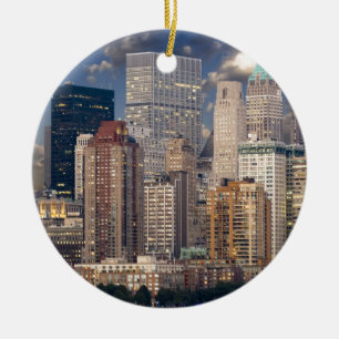New York City Manhattan Keramisch Ornament