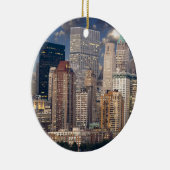 New York City Manhattan Keramisch Ornament (Rechts)