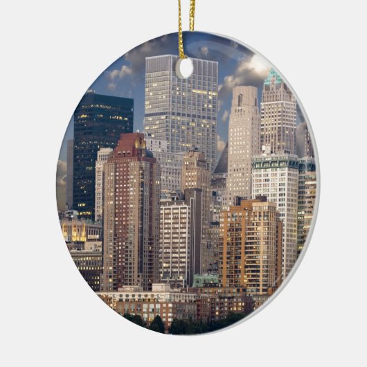 New York City Manhattan Keramisch Ornament (Links)
