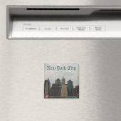New York City Manhattan magneet ontwerp (Insitu (Vaatwasser))