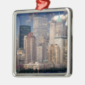 New York City Manhattan Metalen Ornament (Links)