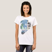 New York City Manhattan Nyc Liberty Statue Modern T-shirt (Voorkant volledig)