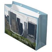 New York City Manhattan Skyline Large Cadeautasje (Voorkant Gekanteld)