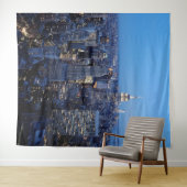 New York City Manhattan Skyline Mural | Muur Wandkleed (In Situ (horizontaal))