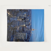 New York City Manhattan Skyline Mural | Muur Wandkleed (Voorkant (horizontaal))