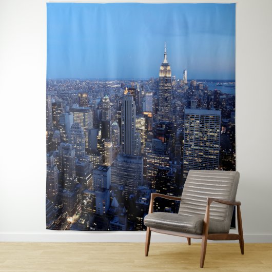 New York City Manhattan Skyline Mural | Muur Wandkleed (In situ)