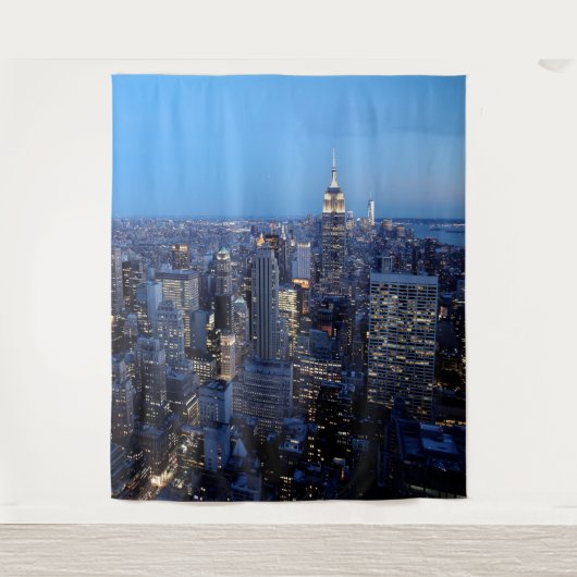 New York City Manhattan Skyline Mural | Muur Wandkleed (Voorkant)