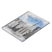 New York City Manhattan Skyline Notitieboek (Linkerzijde)