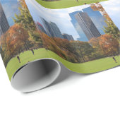 New York City Manhattan skyline panorama bekeken v Cadeaupapier (Rol Hoek)