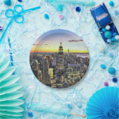 New York City Manhattan Skyline Papieren Bordje (Feest)