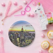 New York City Manhattan Skyline Papieren Bordje (Feest)