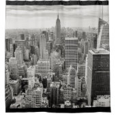 New York City Manhattan Skyline Shower Curtain Douchegordijn (Voorkant)
