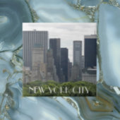 New York City Manhattan Skyline Tegeltje