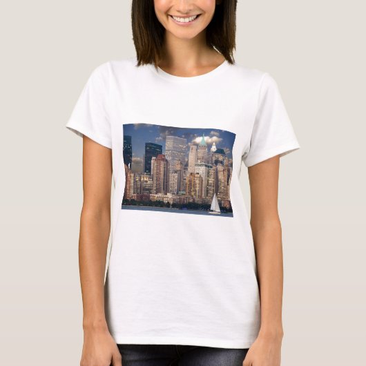 New York City Manhattan T-shirt (Voorkant)