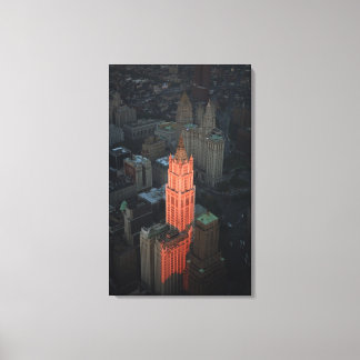New York City-Manhattan Verenigde Staten Canvas Afdruk