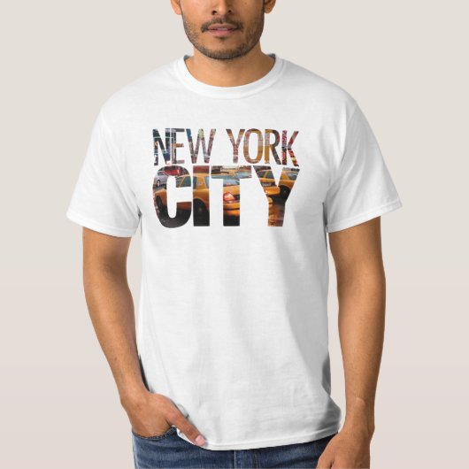 New York City Mannen T-Shirt (Voorkant)