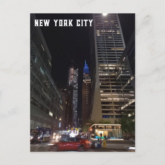 New York City - Mannhatten One Vanderbilt Briefkaart (Voorkant)