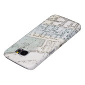 New York City Map, 1728 Case-Mate Samsung Galaxy Hoesje (Onderkant)