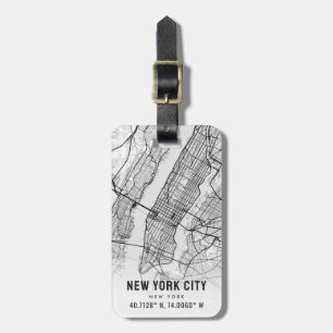 New York City Map   BAGAGELABEL