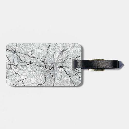 New York City Map | BAGAGELABEL (Achterkant horizontaal)