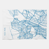 New York City Map Kitchen Towel Theedoek (Horizontaal)