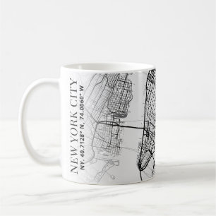 New York City Map   Koffie-Mok Koffiemok