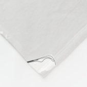 New York City Map + Mark Your Location Fleece Deken (Hoek)