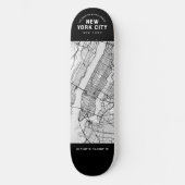 New York City Map Skateboard (Voorkant)