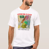 New York City Map T-shirt (Voorkant)