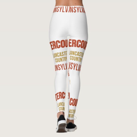 New york city marathon leggings (Achterkant)