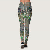 New York City Marathon Runners 2017 Leggings (Achterkant)