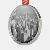  New York City Metalen Ornament (Links)