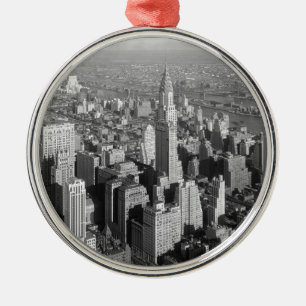  New York City Metalen Ornament