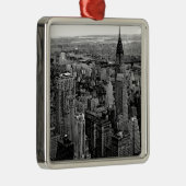 New York City Metalen Ornament (Rechts)