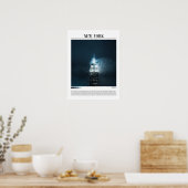 New York City Minimalist NYC Wall Art Poster (Keuken)