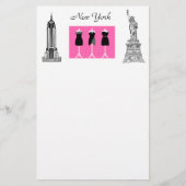 New York City Mode thema briefpapier (Voorkant)