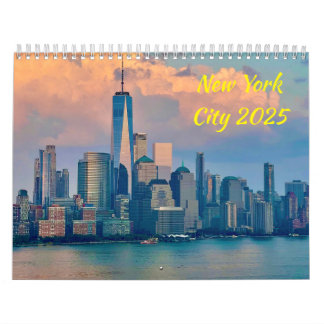 New York City Mood Wall Kalender voor 2025