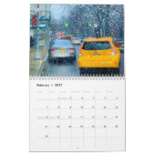New York City Mood Wall Kalender voor 2025 (Feb 2027)