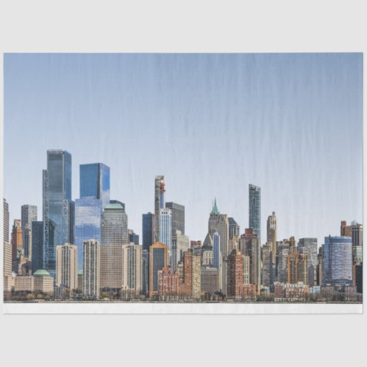 New York City Morning ontkoppelen, 20x30-tapepapie Tissuepapier (Voorkant)