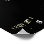 New York City Nachtkunstwerk Poster (Hoek)