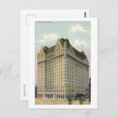 New York City, New Plaza hotel, c1910 Briefkaart (Voorkant / Achterkant)