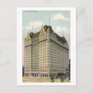 New York City, New Plaza hotel, c1910  Briefkaart